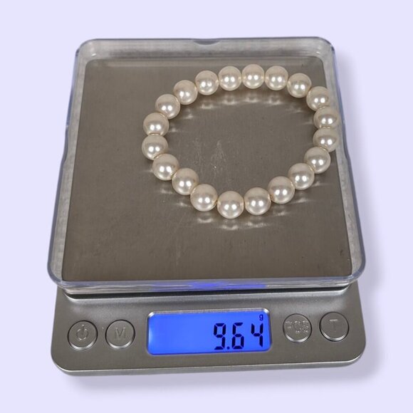 (2/$20) V. Faux Pearl Beaded Bracelet - Picture 4 of 4